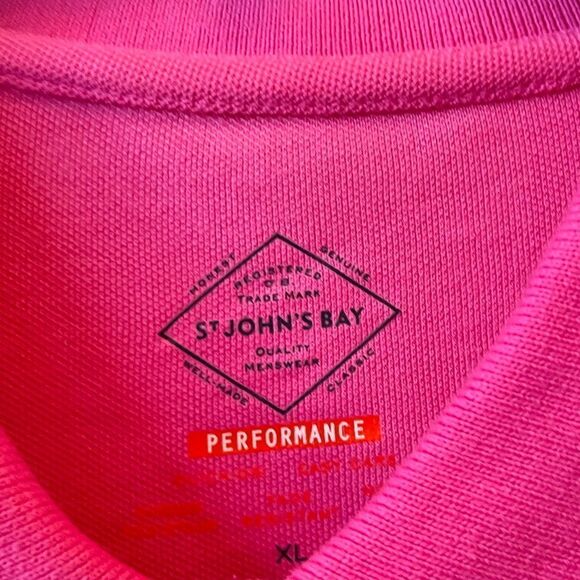 PINK POLO SHIRT SIZE XL - Picture 3 of 4